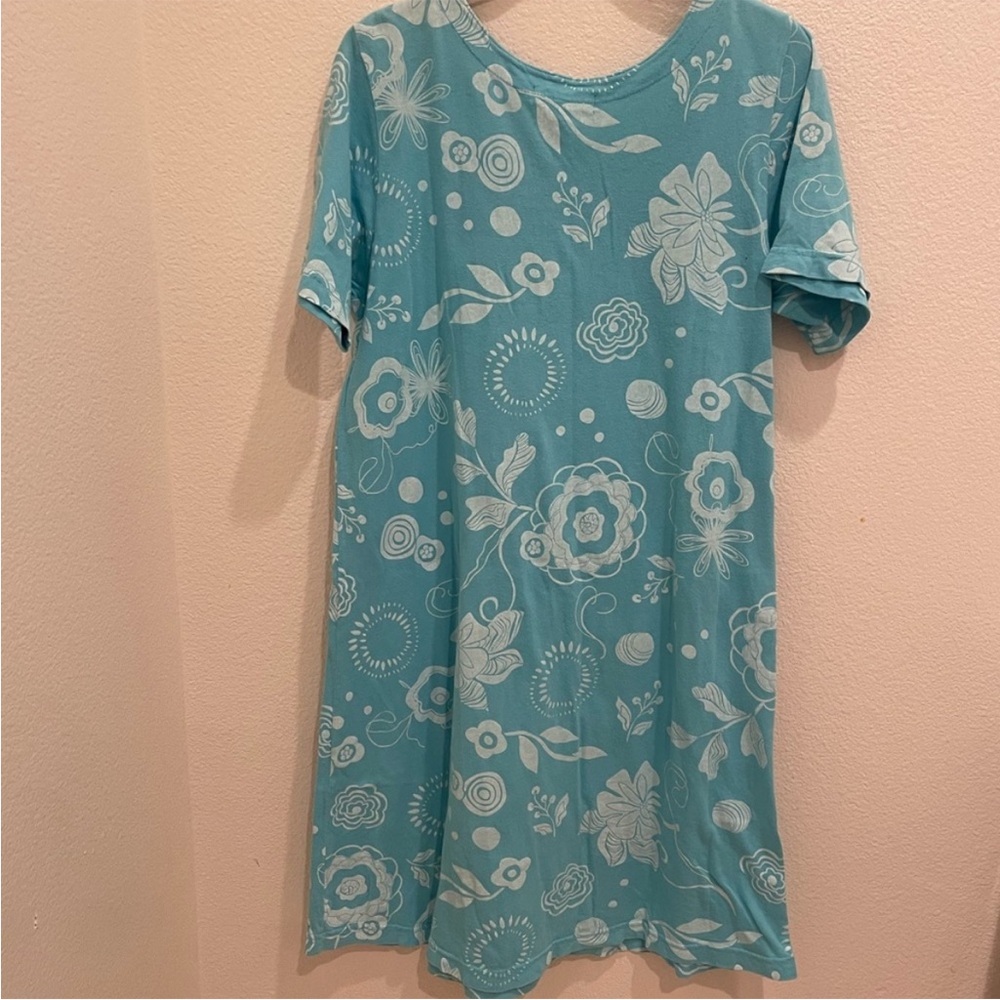 Vintage Fresh Produce Floral Dress – Size Medium – 100% Cotton – - Picture 6 of 7